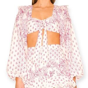 HEMANT AND NANDITA suki crop top, xl